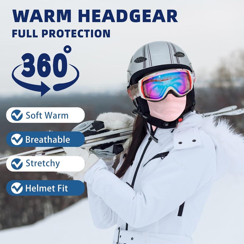 Eyegla Balaclava Ski Mask for Men Cold Weather,Winter Thermal Face Mask Women for Snowboarding Motorcycle Cycling - Image 2